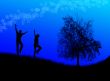 Jumping in the night
