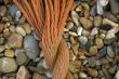 Rope on a pebble beach