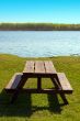 Picnic Table At The Beach