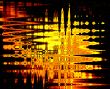 Fiery glass