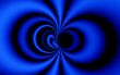 Abstraction XXL blue & black background