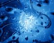 Blue bubbles fantasy