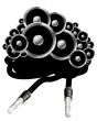 cable space speaker
