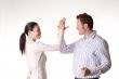 we didi it high five