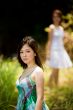 young asian girls outdoor