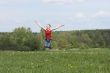 Jumping girl