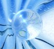 Blue abstract