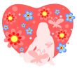 girl and heart