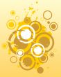 yellow abstract background