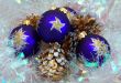 Christmas balls and cones