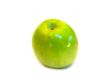 One green apple close-up