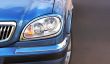 Headlight of the car