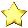 3D Golden Star