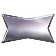 3D Silver Banner