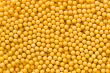Many yellow balls