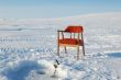 north pole ice fishing