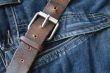 Old belt and jeans