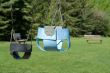 Two Empty Baby Swings