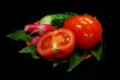Fresh vegetables on a plate
