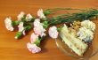 Flowers and cake