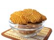 cookies in the transparent plate