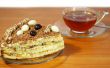 Cake and black tea