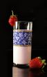 Yoghurt and strawberry