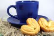 cup of tea and  cookies