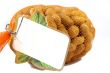 Sack of peanuts isolated