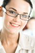 Smiling employee