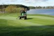 Cut grasses in golf cours