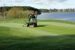 Cut grasses in golf cours
