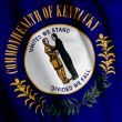 Kentucky Flag Closeup
