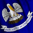 Louisiana Flag Closeup