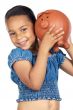 Girl whit money box
