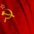 Soviet Union Flag Closeup