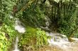 nice scene with a clean river waterfall