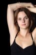 woman hands raised