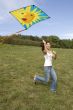 teenager with kite