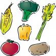 Vegetable illustration
