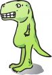 Cartoon dinosaur
