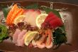 Plate of sashimi