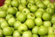 Pile of green apples