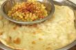 Naan and beans