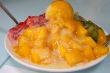 Shaved ice dessert