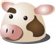 Cow cartoon