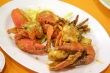 Fried crabs