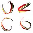 ribbon red n gold