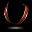 horseshoe ribbon