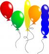 Balloons vector